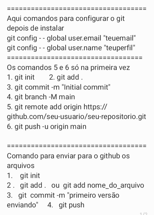 imagem de códigos